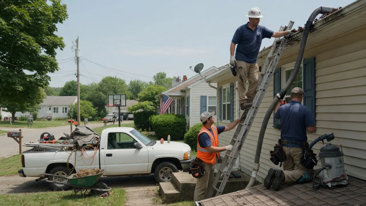 Gutter Installation in Ludlow Falls, OH near me